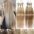 CLEARANCE Loop Micro Ring Human Hair Extensions Micro Bead Link Tip Nano 16"-24"