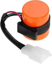 Beatifufu Motorcycle Turn Signal Relay Round Led 3 Pin Connector Easy Install for Scooter 12v