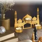 Gold Black Ramadan Candlestick Ramadan Candle Holder Ramadan Decoration