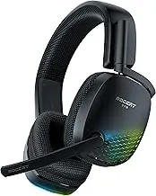 ROCCAT Syn Pro Air - Wireless 3D Audio RGB Gaming Headset, Black, Adjustable