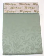 Espana Collection ~ Mystique Sage Green Damask ~ 52" x 70" Rectangle **NEW**