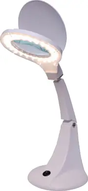 Inspect-A-Gadget LED Desk Mount Magnifying Lamp 95mm 3 Diopter for Soldering