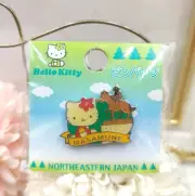 Sanrio Hello Kitty Pin Badge Masamune Miyaki Gotochi Local Japan 2002