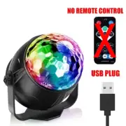 Sound Activated LED Stage Disco Light Rotating DJ Ball with Remote Control Color