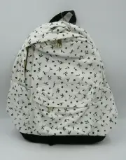 Pottery Barn Emily Meritt Ditsy Prairie Floral Recycled Backpack XL Ivory 9916V