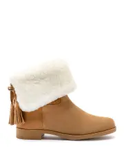 Larroude Women's Verbier Suede & Shearling Boots