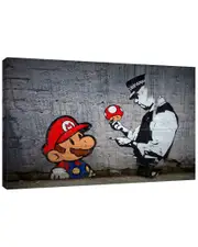 Jaxson Rea Mario's Mushroom by Banksy