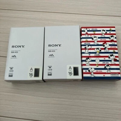 SONY Snoopy Walkman NW-A55 3 units *NEW*