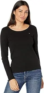 [Tommy Hilfiger] Long Sleeve Scoop Neck Tee