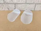 NEW Tupperware Rocker Scoops set of 2 Clear for Modular Mates Pantry Storage
