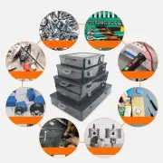 Sturdy Screw and Electronic Component Storage Box with Adjustable Dividers