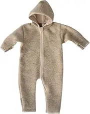 [Lilano] Wool Felt Winter Suit with Lined Hood