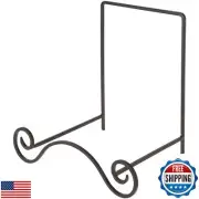 Bard's Wrought Iron Bowl or Deep Platter Stand, 9.375" H x 10.25" W x 7.625"