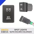 SPOT LIGHTS BLUE LED (RO) Push Switch Suit HOLDEN COLORADO 2012-2016 12v Dash