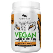 White Wolf Nutrition Vegan Lean Protein | 900g / Caramel Swirl