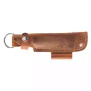 Benchmade Knives 988271F Brown Leather Belt Sheath for 162 Bushcrafter