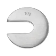 Slotted Calibration Weight 10g M1 Precision for Digital Balance Scales