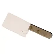 PU Leather Knife Sheath Meat Cleaver Sheath Waterproof Knife Guard White