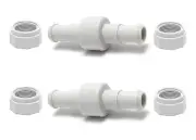 2 PK Hose Swivel D20 and Hose Nut D15 Kit for Polaris 280, 380, 180 Pool Cleaner