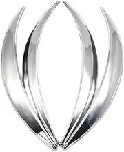 4pcs Chrome Car Wheel Eyebrow Arch Trim Lip Fender Flares Protector Anti-Scratch