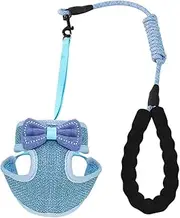 Cat Vest Type Adjustable Straps Pet Comfortable Chest Strap for Small to Medium Cats