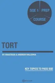 Tort law: SQE 1 Prep Course by Anastasia Vialichka Paperback Book