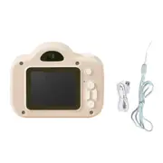 Toy Kids Dual Camera HD Action Camera Digital Camera with Video Recorder-Yellow