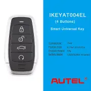 AUTEL MAXIIM IKEY Standard Style IKEYAT004EL 4 Buttons Independent Smart Key