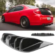 7 Fins Wing Rear Bumper Diffuser Spoiler Splitter For Dodge Neon R/T 1995-2020