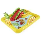 Intex Fun 'N Fruity Outdoor Inflatable Kiddie Pool Play Center with Water Slide