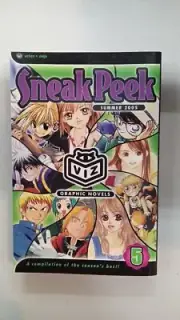 SNEAK PEEK VOL. 5 * VIZ publishing * BRAND NEW * never read * combine s&h !!