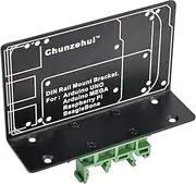 DIN Rail Mount Bracket for Raspberry Pi 2 3 B B+ Zero Arduino UNO MEGA