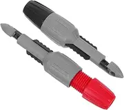 BRIGHTFUFU 2pcs Non Destructive Insulation Piercing Clips Heavy Duty Automotive Circuit Tester Probes for Accurate Voltage Measurement Compact Design for Mobile Repairs and DIY Enthusiasts