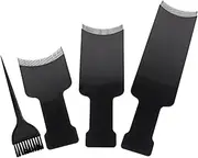 WOFASHPURET 4Pcs Professional Hair Dye Color Brush and Highlighting Board Durable Hair Tint Tool for Salon Home Use Easy to Clean for DIY Hair Coloring and Care