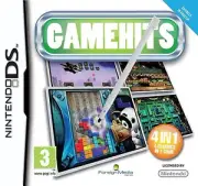 Gamehits (4 Classic Games in 1) Nintendo NDS DS Lite DSi XL Brand New