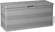 Outdoor Storage Garden Storage Box Grey 117x45x56 cm