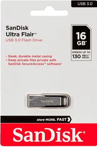 SanDisk 16GB 16G Ultra Flair【CZ73】SD CZ73 USB 3.0 隨身碟