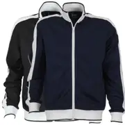 Identitee Mens Varsity Track Top Jacket