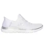 Skechers Ladies Slip Ins Slippers Trainers Sneakers Sport Shoes White 150123