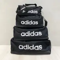 在飛比找蝦皮商城精選優惠-ADIDAS 旅行袋 黑白 腰包 側背包 鞋袋 旅行包 健身