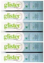 Amway Glister MultiAction Toothpaste REDUCE DENTAL STAIN,PLAQUE[ PACK OF 6] 200g