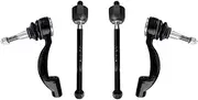 4pcs Front Inner Outer Tie Rod End Kit Set Compatible For Cadillac ATS 2013 2014 2015 2016 2017 2018 2019 22961953 22961954