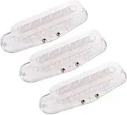 UPKOCH 3pcs Transparent Pickup Bobbin for Guitar Accessories Screw Side Design for Easy Installation for Custom Pickups Durable and Reliable for Guitar Makers