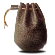 Men's Faux Leather Drawstring Pouch Small Car Holder Bag Medieval Coin Money ...