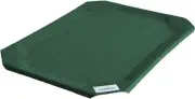 Coolaroo Pet Bed Mat 43.5 X 31.5 Green Cooling Fabric Durable Easy Clean