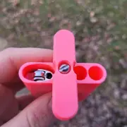 The v2 Mini - Pink | 3d Printed Doobie Tube | Crush and smell resistant