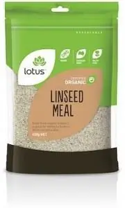 Lotus Organic Linseed (Flaxseed) Meal G/F 450g
