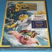 SPONGEBOB Movie DVD - 2015 NEW Sponge Out of the Water Nickelodeon Kids Comedy