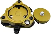 Yellow with Optical Plummet GPS Adapter Carrier for Total Station GPS GNSS RTK + 5/8" x11 Mount Rotate Screw