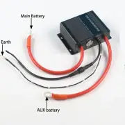 150A smart dual battery isolation controller for 24V automobile RV protection AU